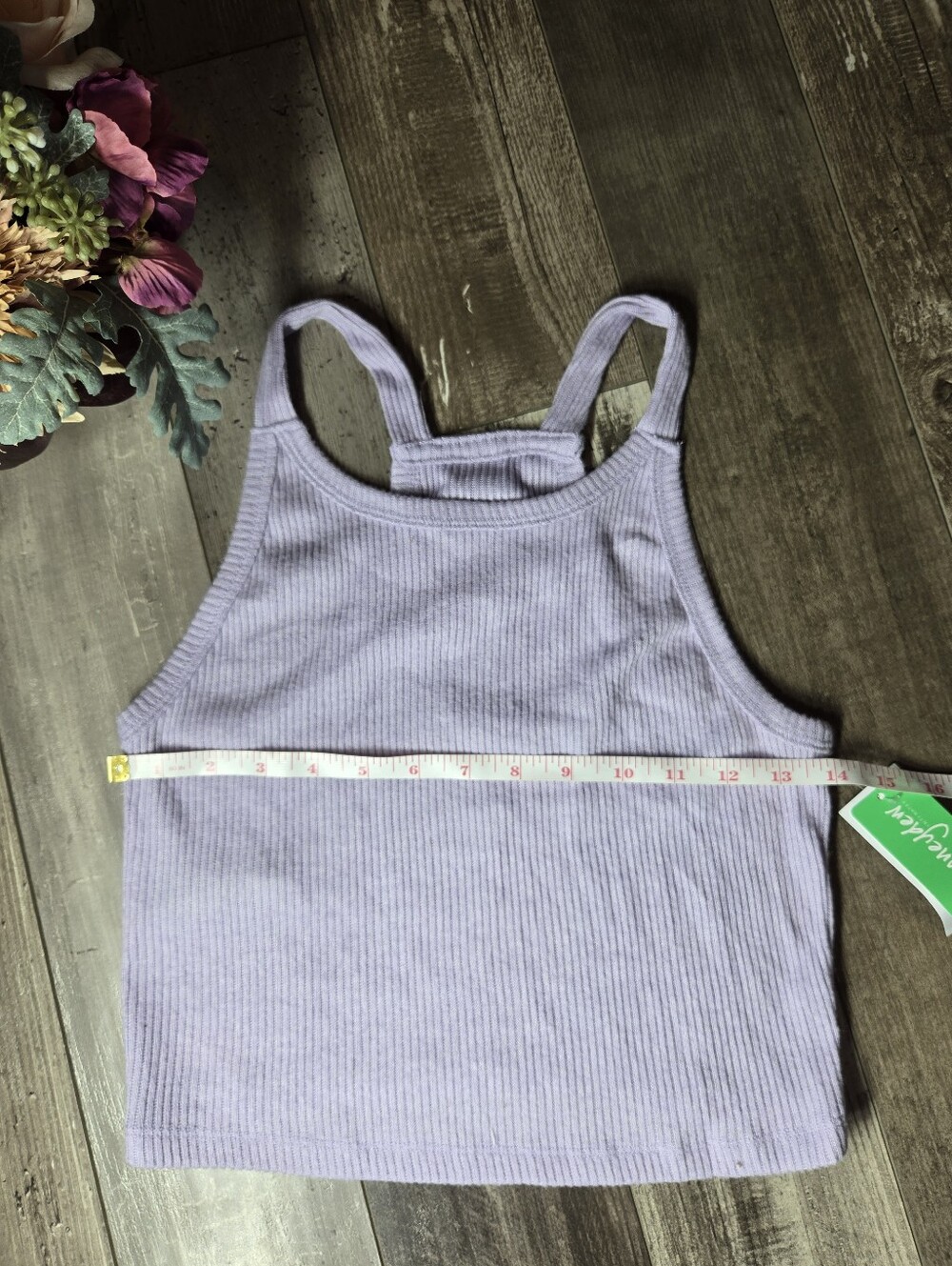 NWT Honeydew Intimates Ribbed Lavender “Bet On It” Tank Top Size Medium - Picture 3 of 16